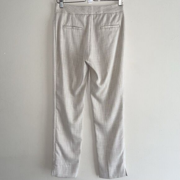 Antonio Melani Beige Dress Pants Size 2 Trousers Straight Leg Casual Lightweight - Picture 4 of 10